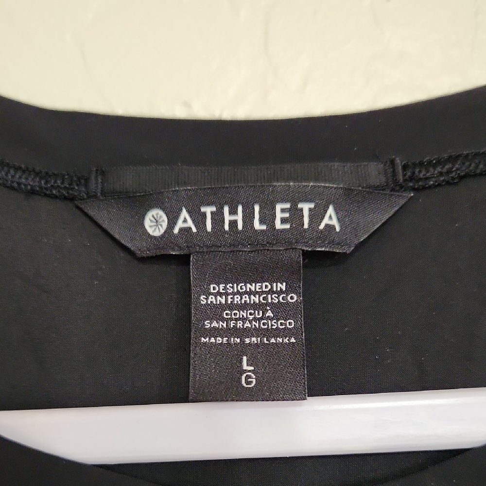 Athleta Black Long Sleeve Top - Picture 2 of 6